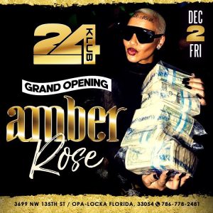 Amber Rose Grand Opening