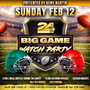 Big Game Watch Party February 12