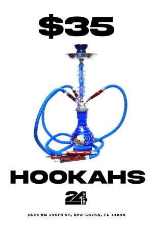 Hookahs $35